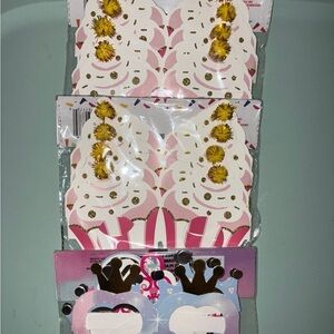 Girls Cupcake and Crown Party supplies